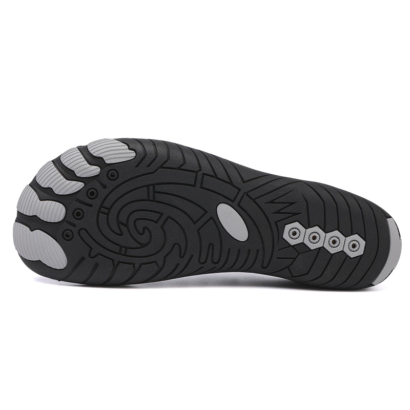 ANSHOE AquaCore Knit Water Sneakers in Black, catalog detail image