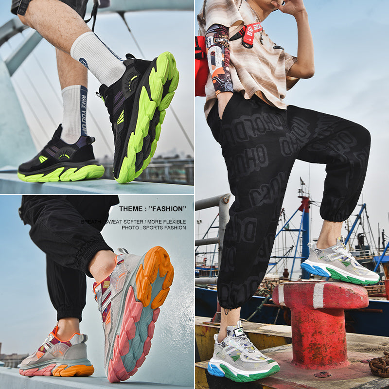 Rainbow x9x casual sneakers