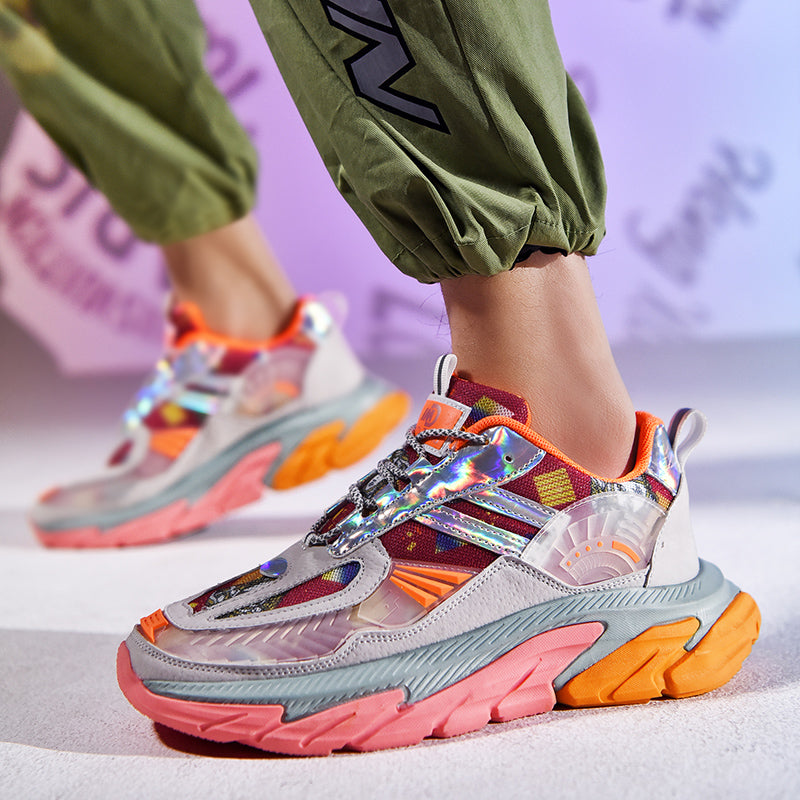 Rainbow x9x casual sneakers