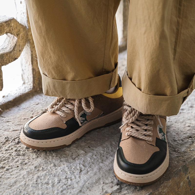 Retro casual basketball shoes