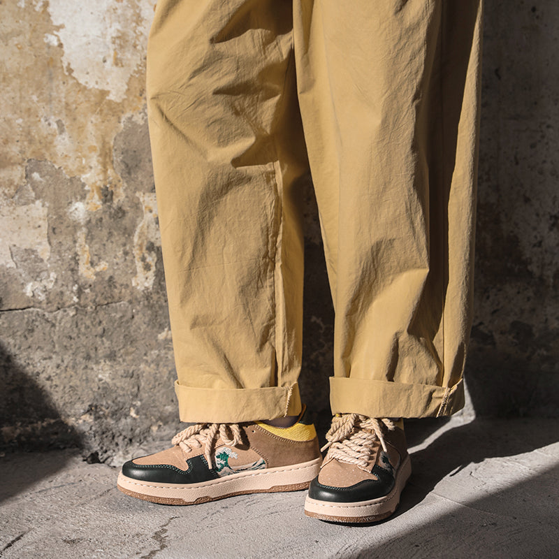 Retro casual basketball shoes