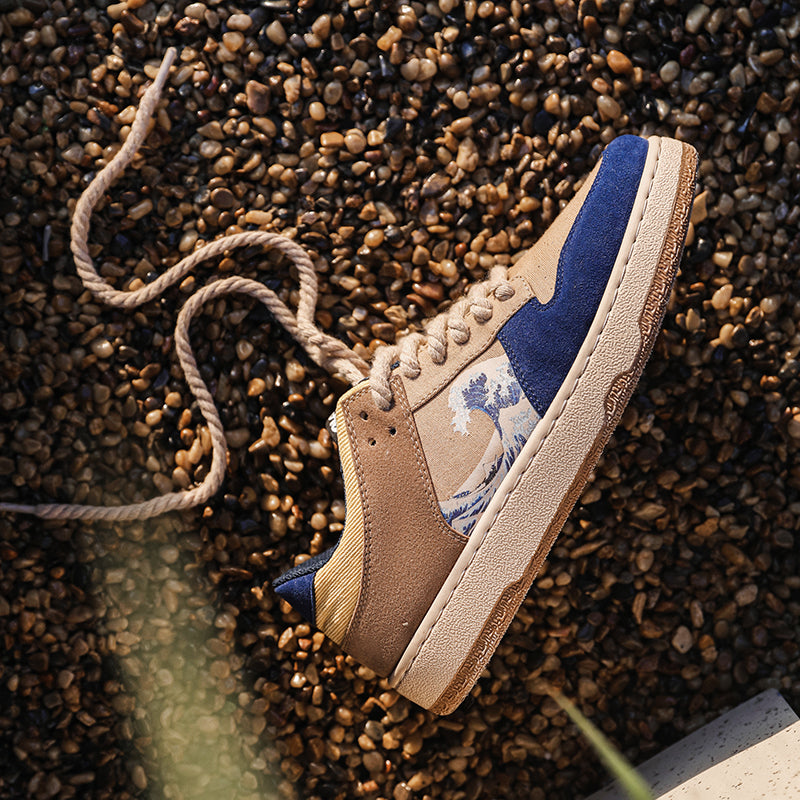 Retro casual basketball shoes