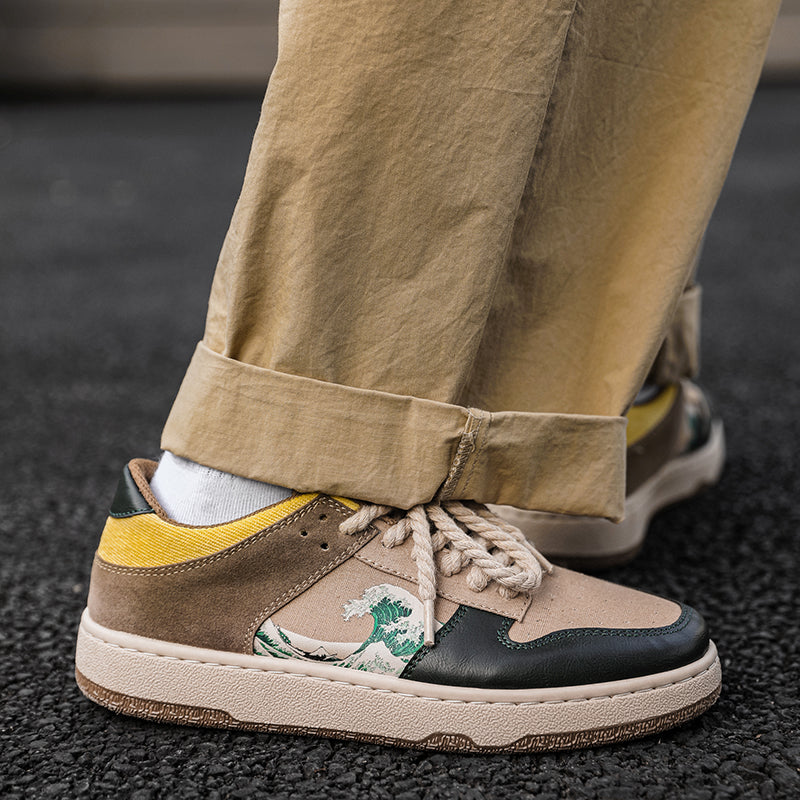Retro casual basketball shoes