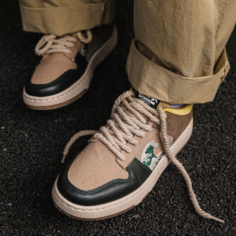 Retro casual basketball shoes