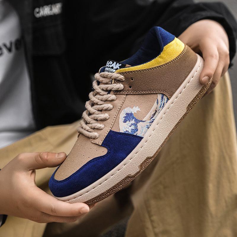 Retro casual basketball shoes