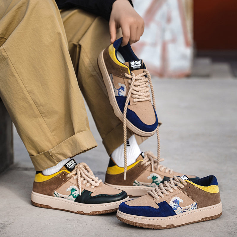 Retro casual basketball shoes