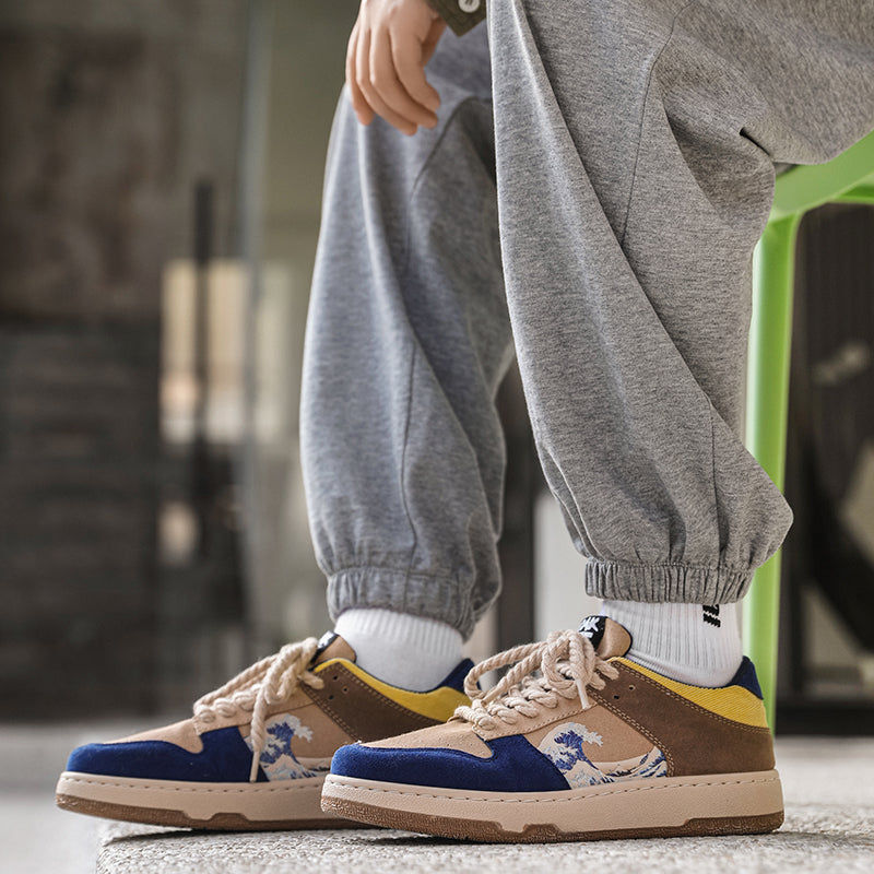 Retro casual basketball shoes