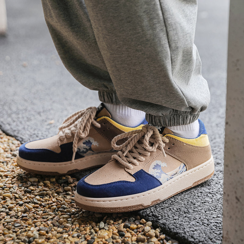 Retro casual basketball shoes