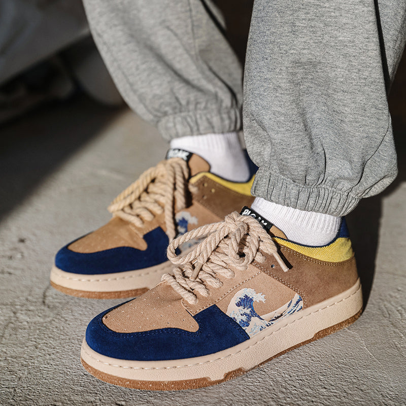 Retro casual basketball shoes