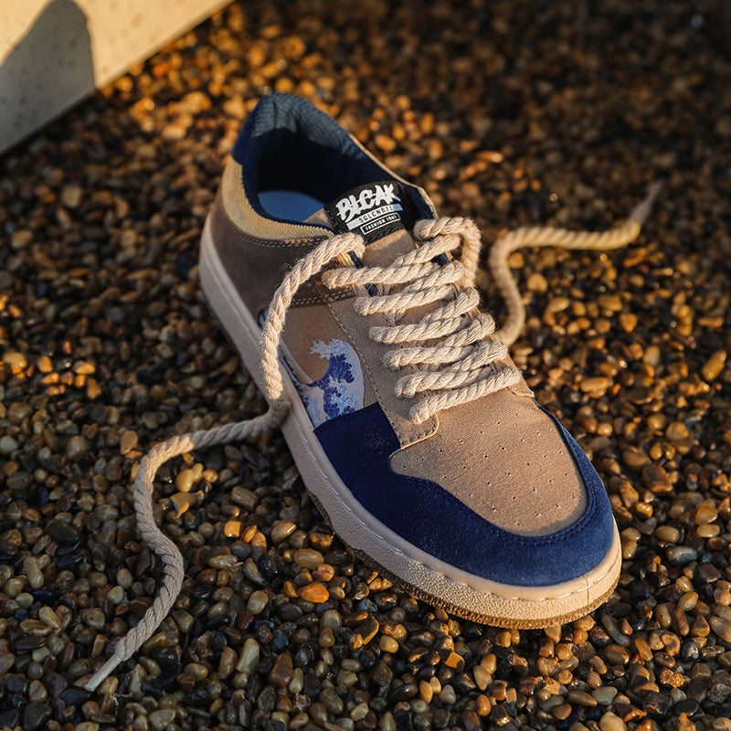 Retro casual basketball shoes