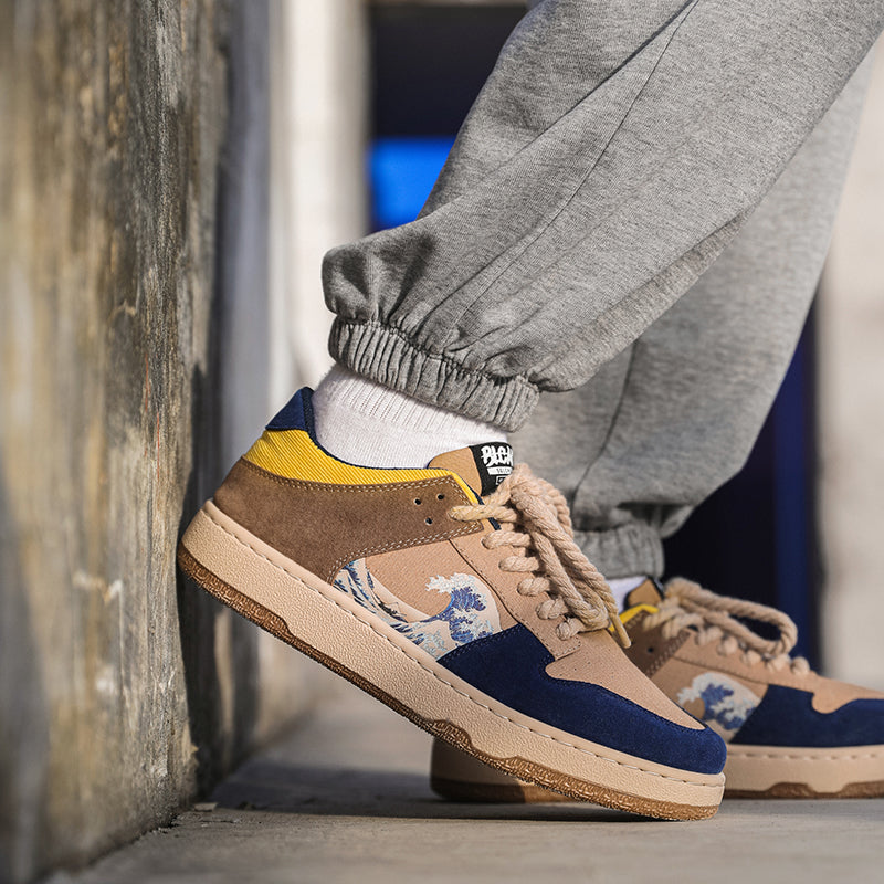 Retro casual basketball shoes