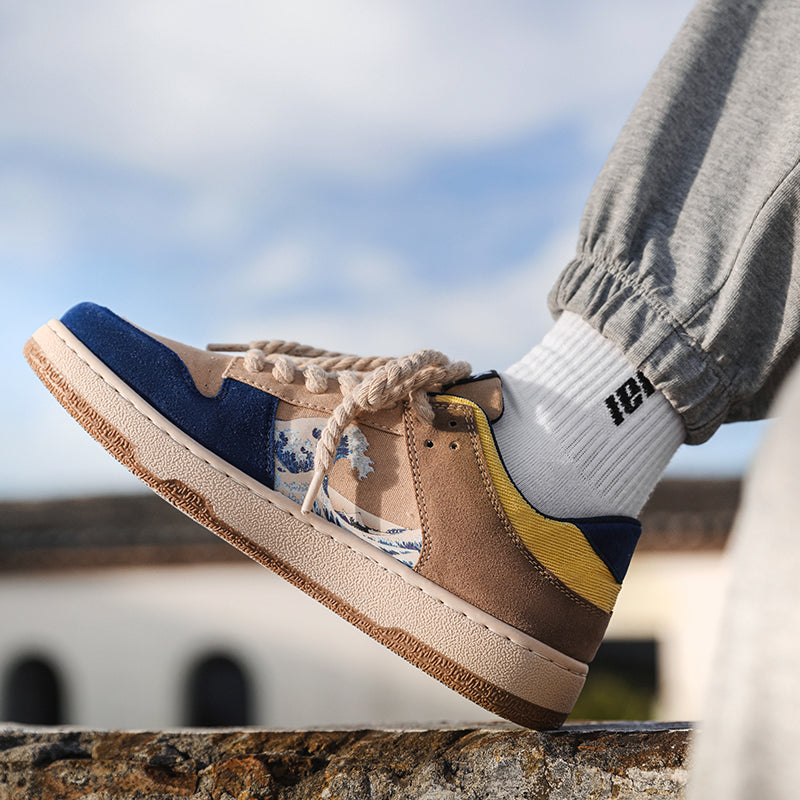 Retro casual basketball shoes