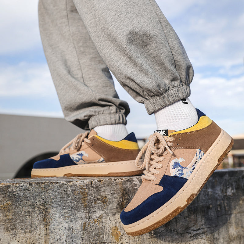 Retro casual basketball shoes
