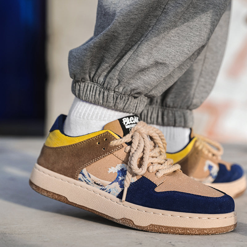Retro casual basketball shoes