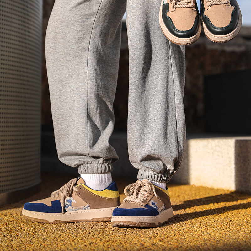 Retro casual basketball shoes