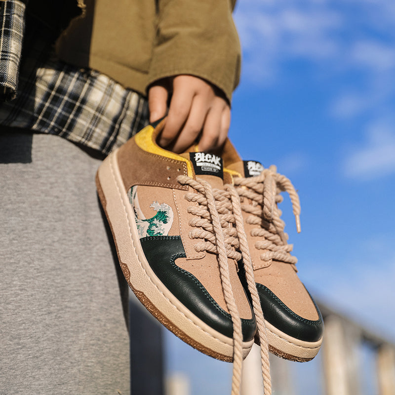 Retro casual basketball shoes