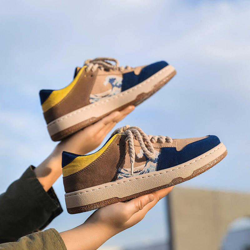 Retro casual basketball shoes