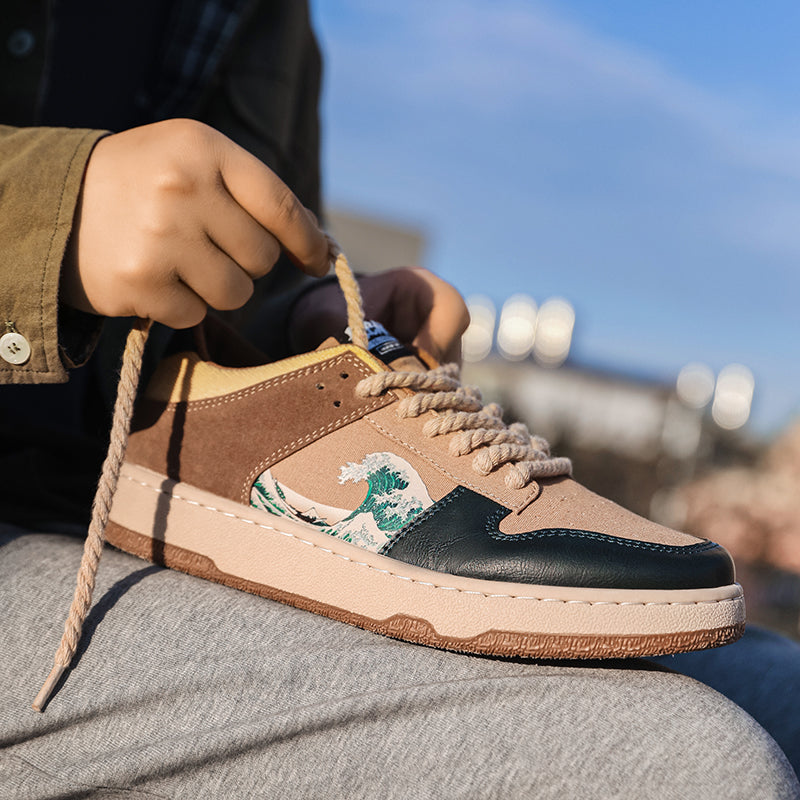 Retro casual basketball shoes
