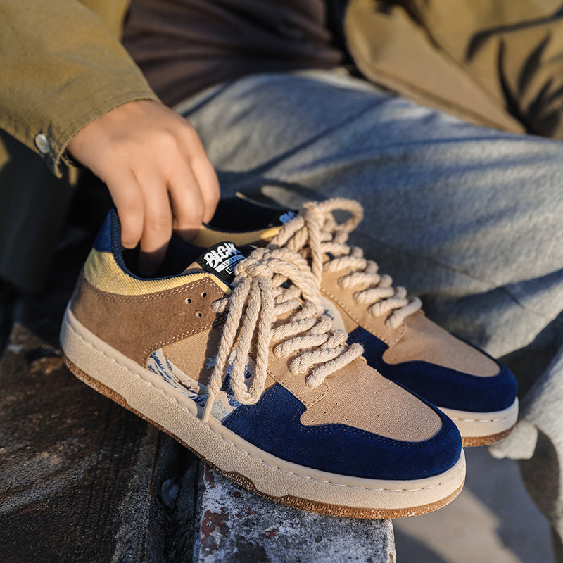 Retro casual basketball shoes