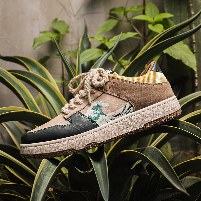 Retro casual basketball shoes