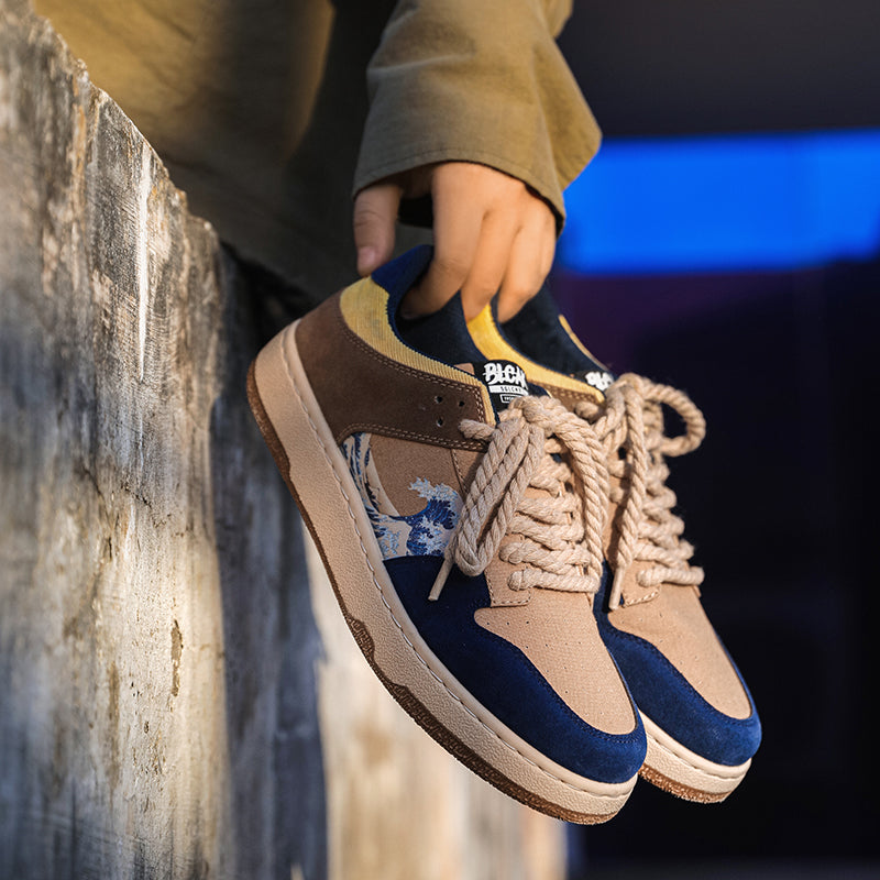 Retro casual basketball shoes
