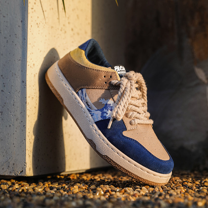 Retro casual basketball shoes
