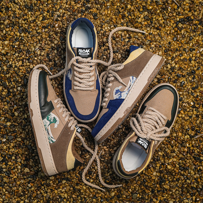Retro casual basketball shoes