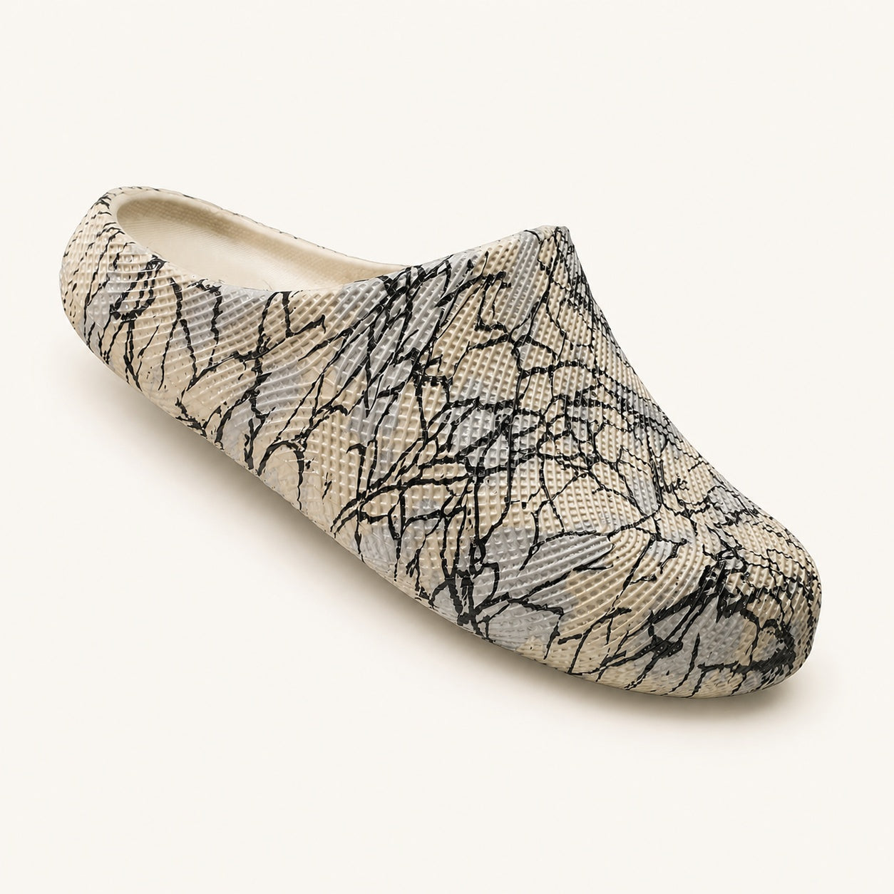 ANSHOE Crackle Print Comfort Clogs catalog hero