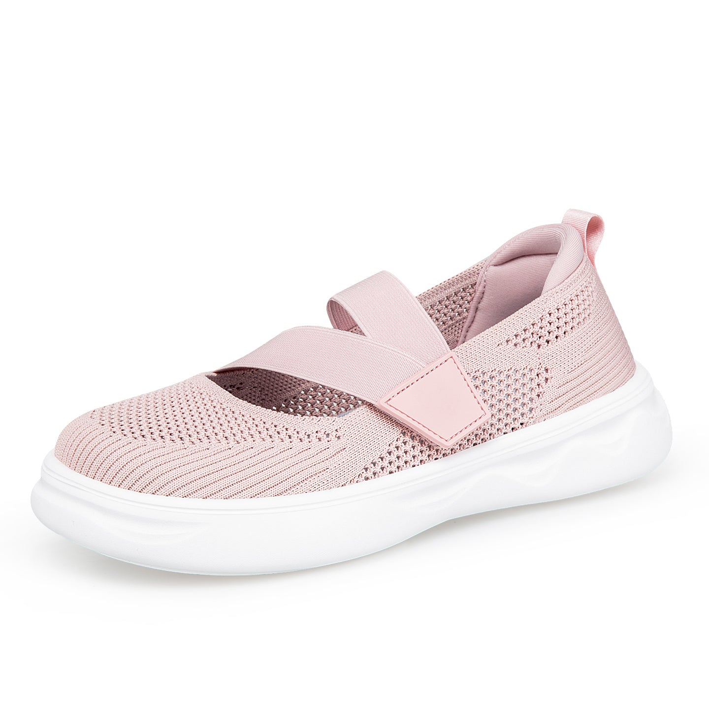 ANSHOE EasyStep Women's Breathable Walking Shoes in Pink - 2 view
