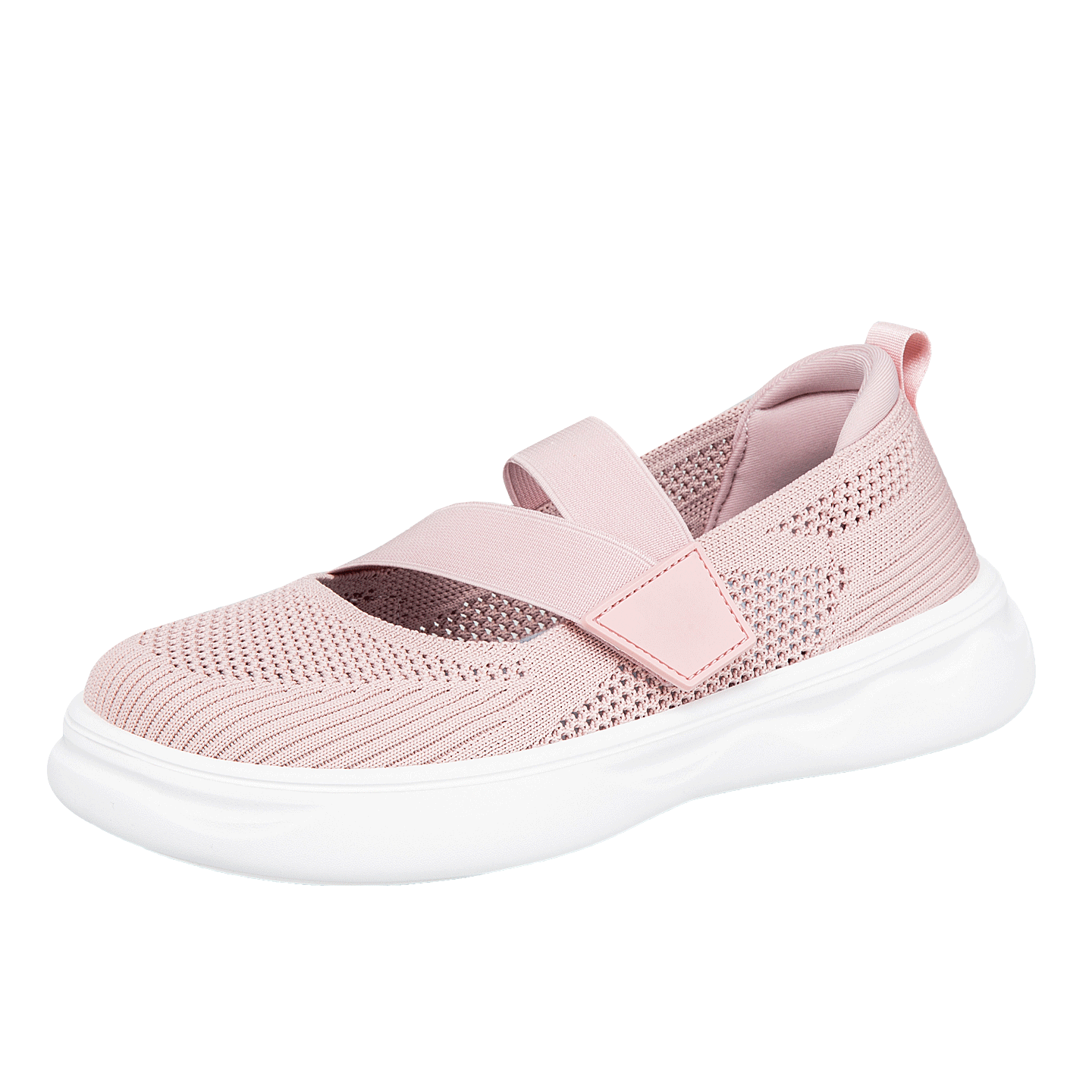 ANSHOE EasyStep Women's Breathable Walking Shoes in Pink - 2透明 view