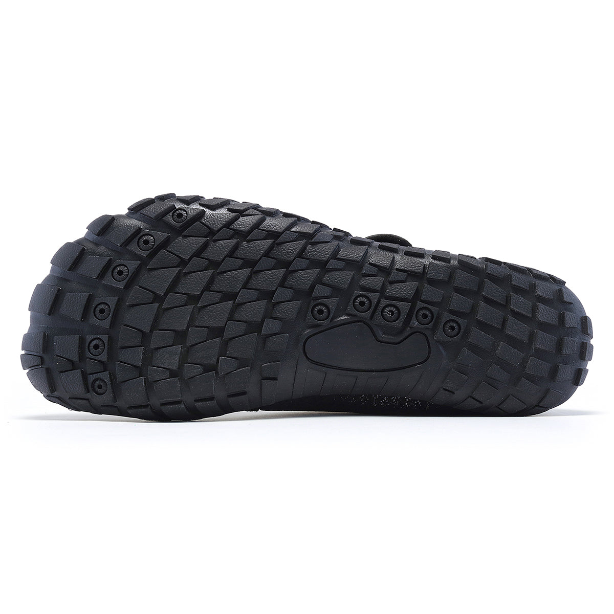 ANSHOE AquaFlex Knit Water Shoes in Black, catalog detail image