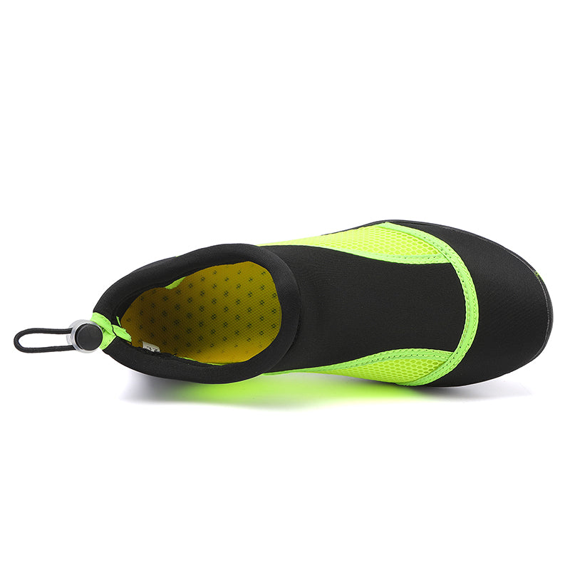 ANSHOE AquaFlex Mesh Water Shoes in Black, catalog detail image