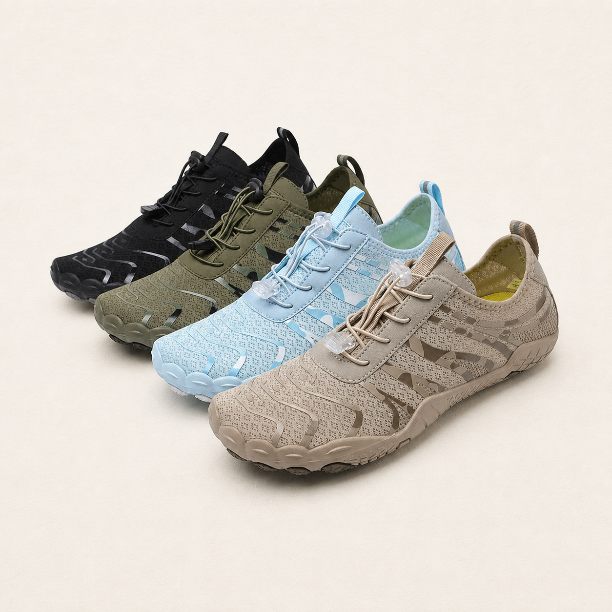 ANSHOE TrailWeave Amphibious Water Shoes in Black, catalog hero image