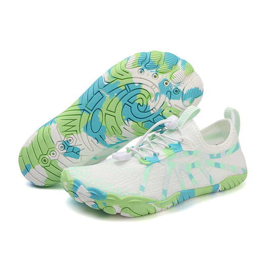 ANSHOE QuickDry Colorblock Water Shoes in Black, catalog detail image