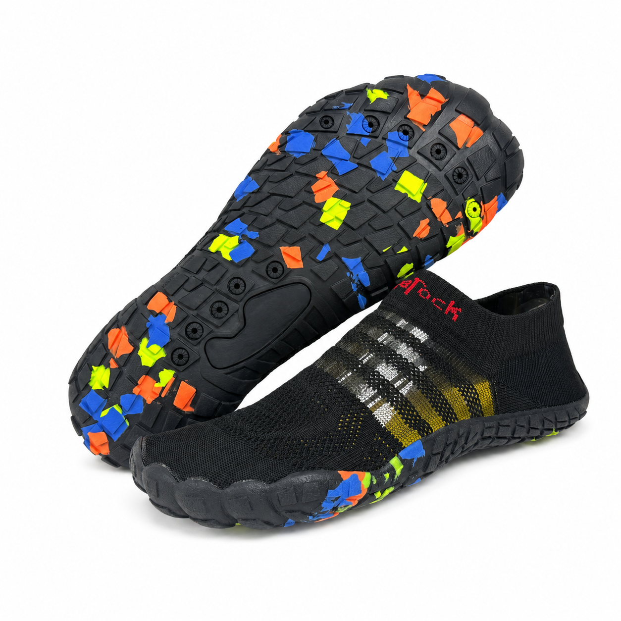 ANSHOE TideStep Colorblock Water Shoes in Black, catalog detail image