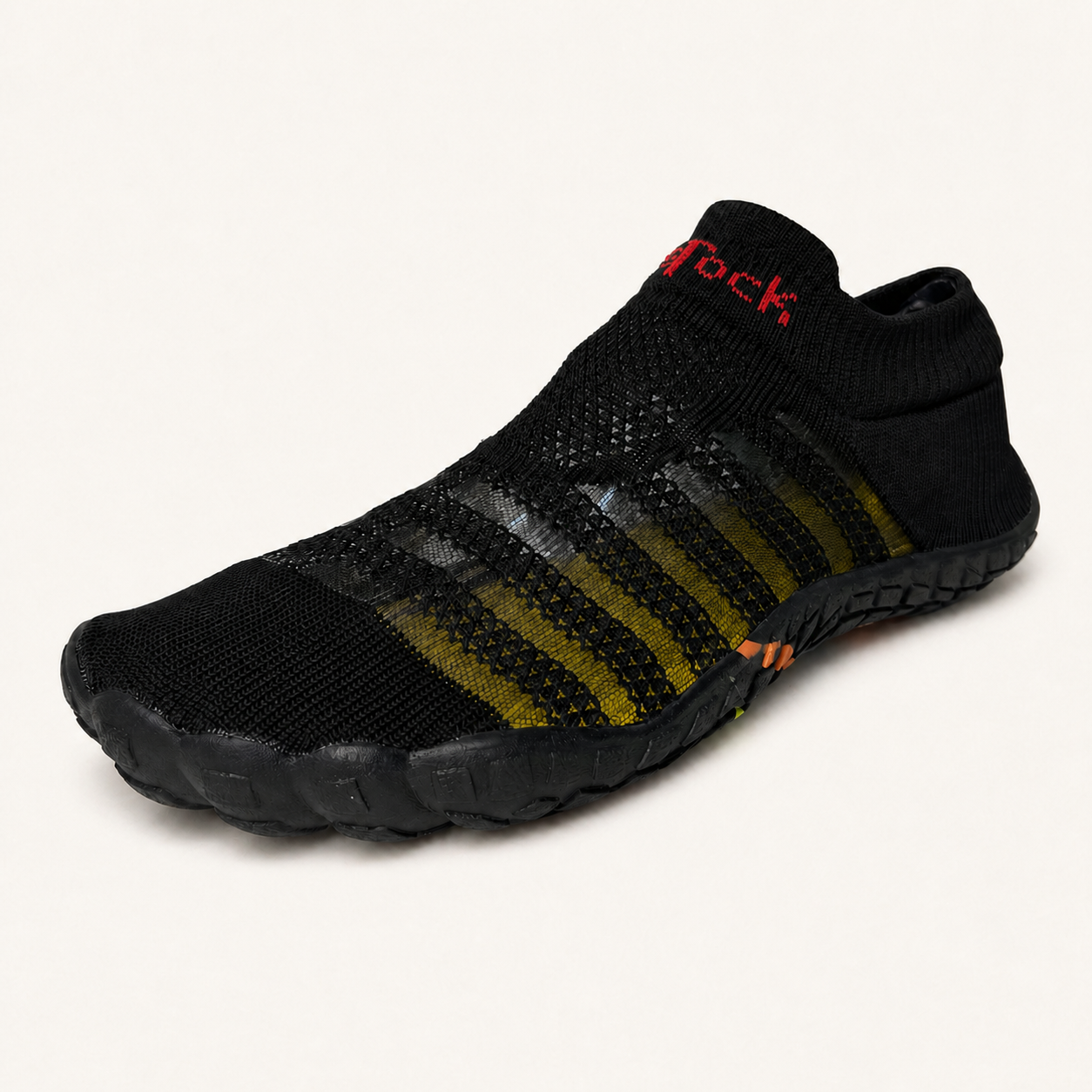 ANSHOE StripeMesh Water Sneakers in Black, catalog hero image